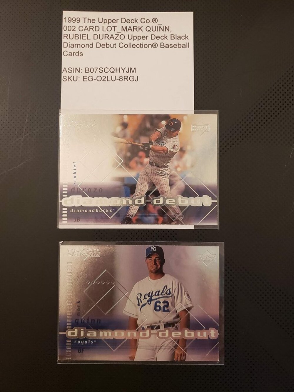 1999 The Upper Deck Co.® 002 CARD LOT MARK QUINN, RUBIEL DURAZO